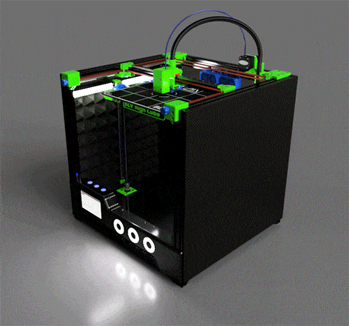 BLV mgn Cube 3D printer